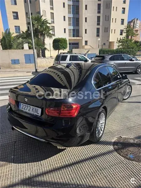 Usado BMW 316 Luxury Line 116 CV (85 kW) 2015 Negro Berlina