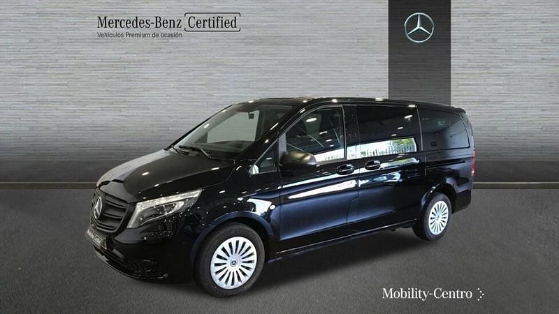 Negro Usado 2022 Mercedes Vito Monovolumen | 30.900 € (Super precio) - Imagen 1/4