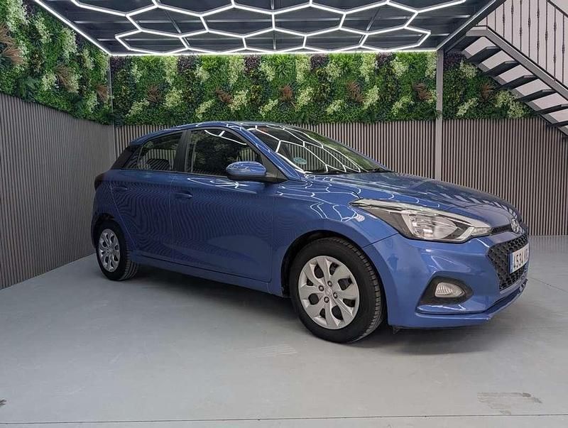 Usado Hyundai i20 84 CV (61 kW) 2019 Azul Utilitario