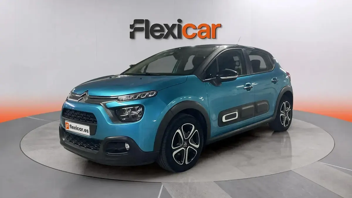 Usado Citroën C3 Feel 83 CV (61 kW) 2022 Azul Utilitario