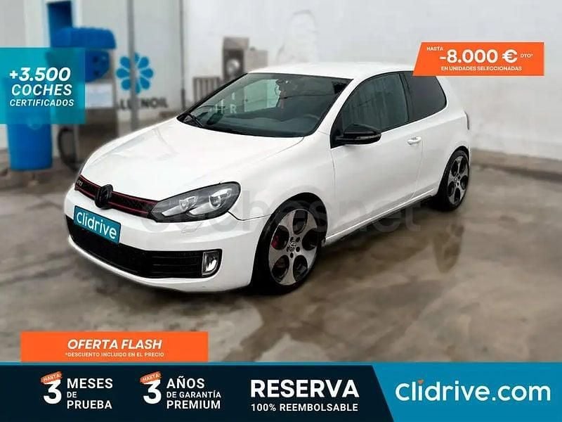 Usado VW Golf VI GTI 210 CV (154 kW) 2010 Blanco Utilitario