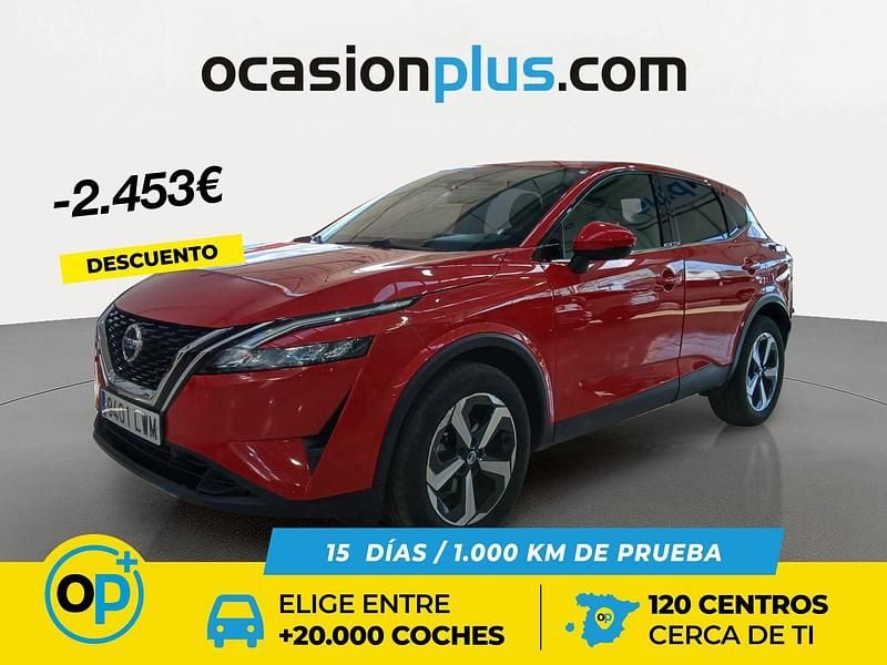 Rojo Usado 2022 Nissan Qashqai N-Connecta SUV | 21.490 € (Precio justo) - Imagen 1/4