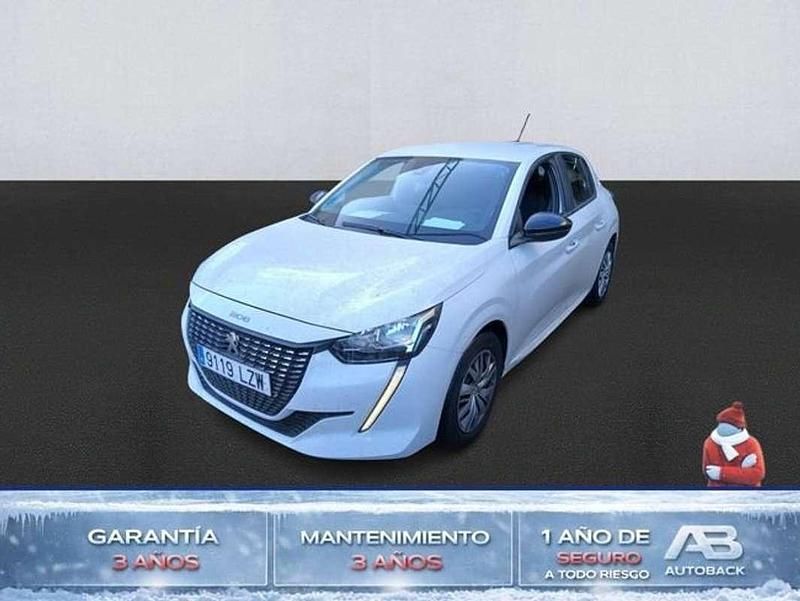 Blanco Usado 2022 Peugeot 208 Active Utilitario | 10.079 € (Buen precio) - Imagen 1/2