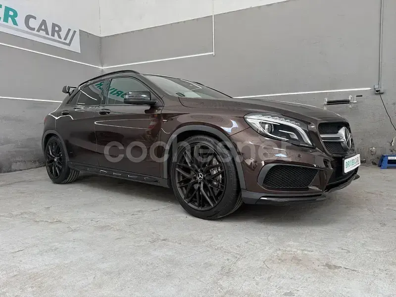 Usado Mercedes GLA45 AMG 381 CV (280 kW) 2016 Marrón SUV