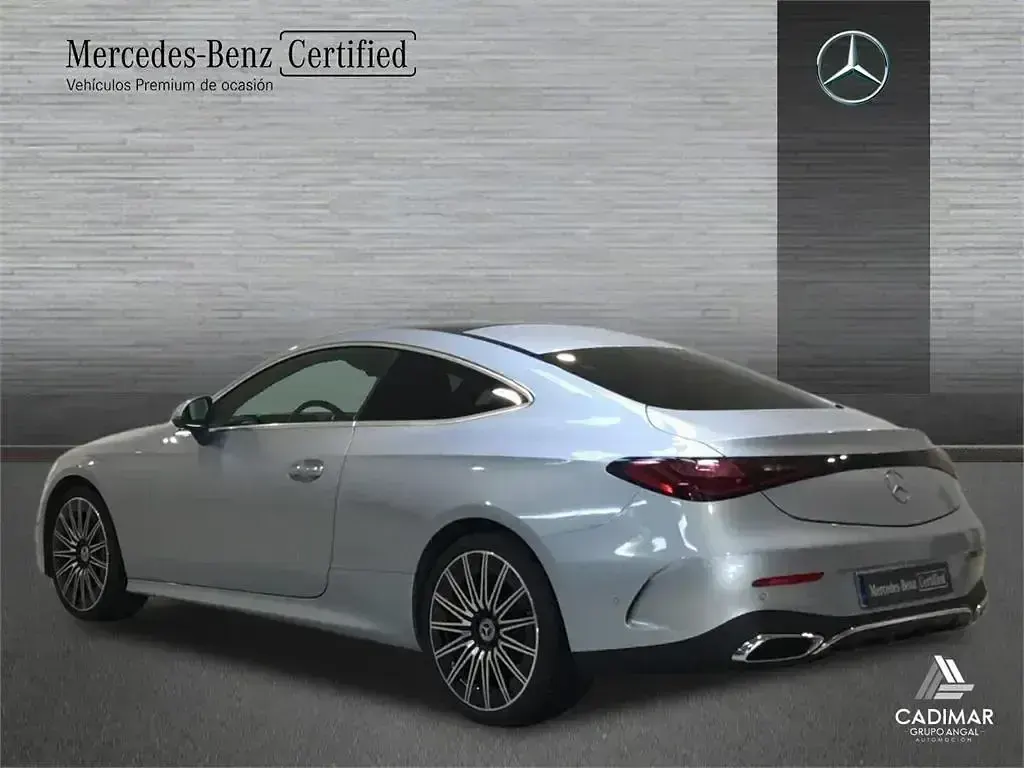 Usado Mercedes CLE220 197 CV (144 kW) 2024 Plata hightech Coupe