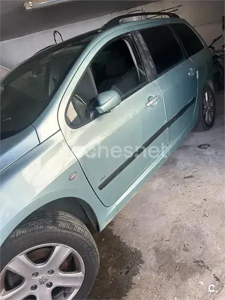 Usado Peugeot 307 110 CV (80 kW) 2003 Verde Familiar