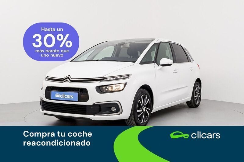 Blanco Usado 2019 Citroën C4 SpaceTourer Feel Monovolumen | 11.290 € (Buen precio) - Imagen 1/4