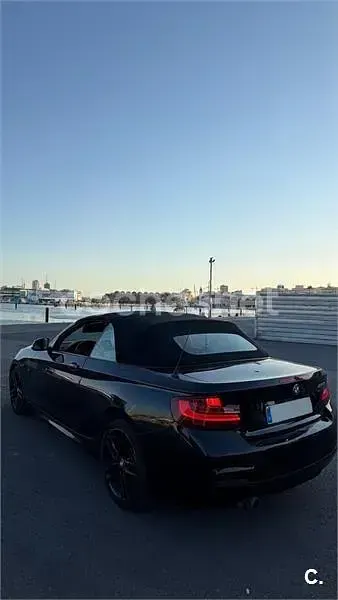 Usado BMW 230 252 CV (185 kW) 2017 Negro Descapotable