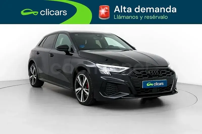 Usado Audi A3 245 CV (180 kW) 2021 Negro Berlina