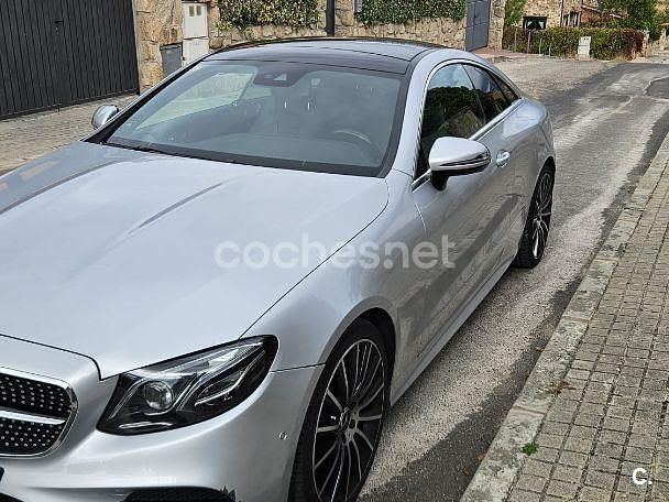 Usado Mercedes E220 194 CV (142 kW) 2018 Blanco Coupe