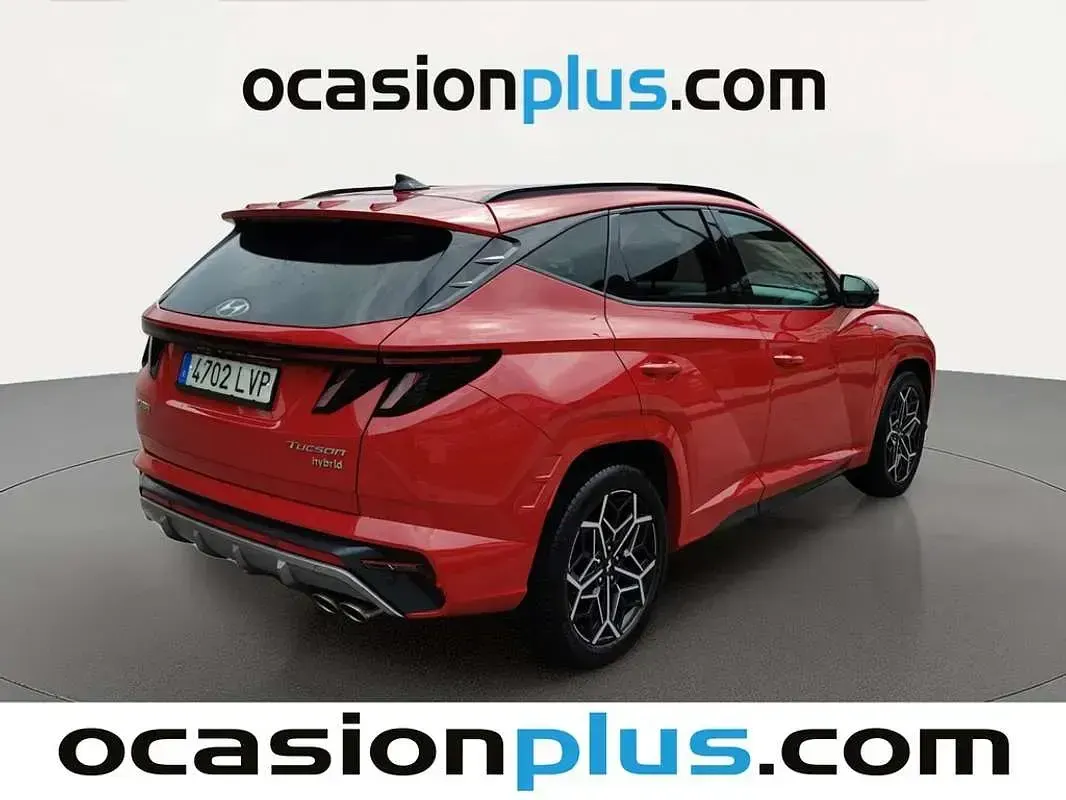Usado Hyundai Tucson N Line 150 CV (110 kW) 2021 Rojo SUV