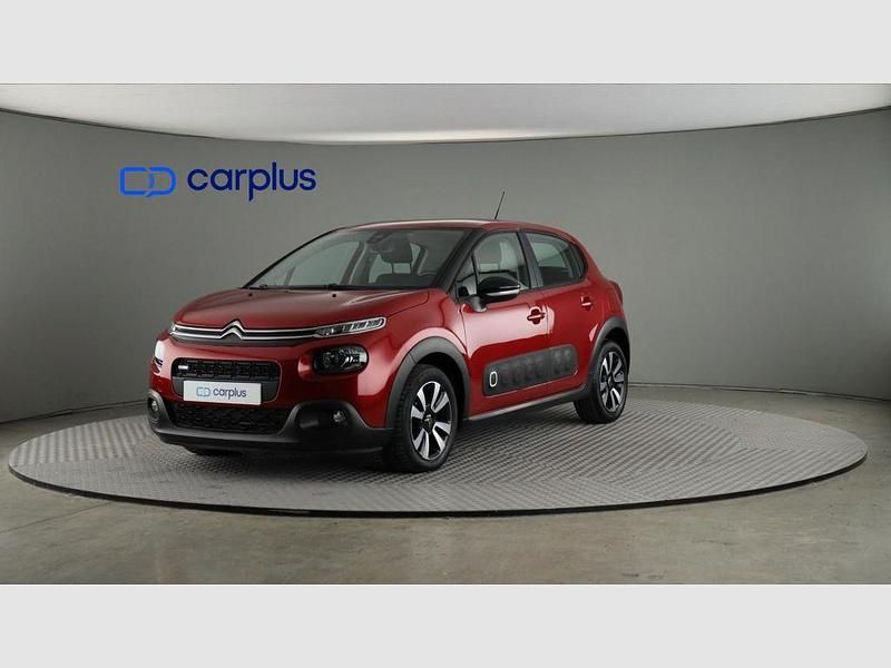 Rojo Usado 2017 Citroën C3 Feel Utilitario | 8190 € (Un poco caro) - Imagen 1/4