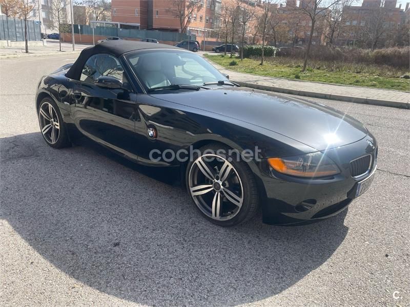 Negro Usado 2004 BMW Z4 M Sport Descapotable | 12.500 € (Buen precio) - Imagen 1/4