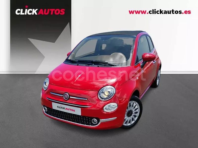 Rojo Usado 2024 Fiat 500C Dolcevita Descapotable | 18.800 € (Caro) - Imagen 1/4