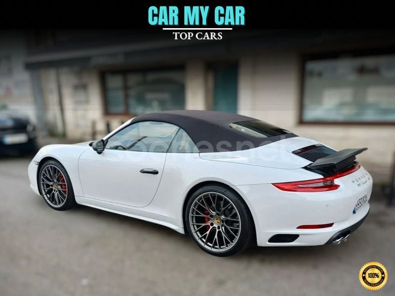 Blanco Usado 2017 Porsche 911 Carrera 4 Cabriolet Descapotable | 102.990 € - Imagen 1/4