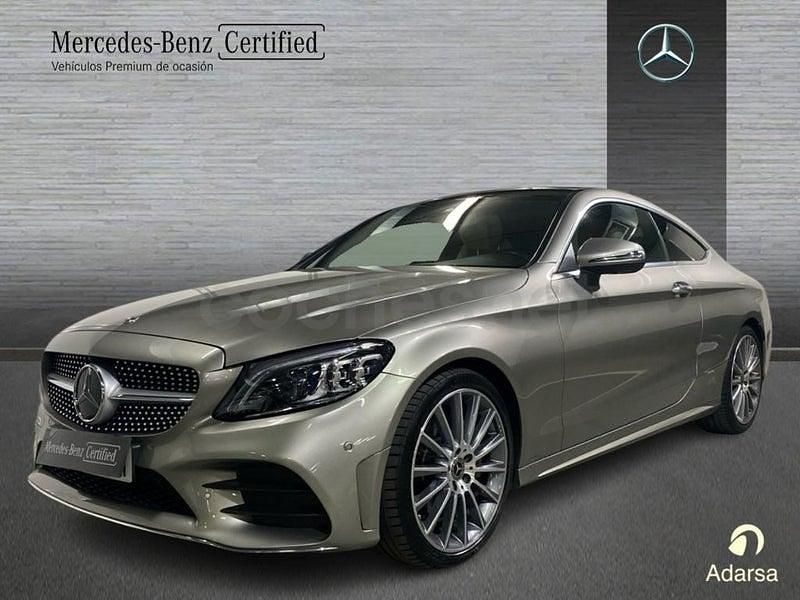 Usado Mercedes C220 194 CV (142 kW) 2018 Gris / plata Coupe