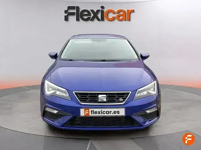 Usado Seat Leon FR 150 CV (110 kW) 2018 Azul Berlina