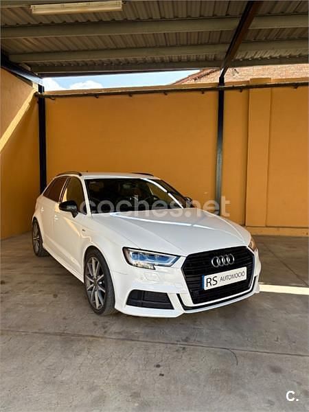 Usado Audi A3 116 CV (85 kW) 2019 Blanco Berlina