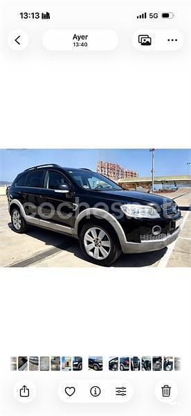 Usado Chevrolet Captiva 150 CV (110 kW) 2007 Negro SUV