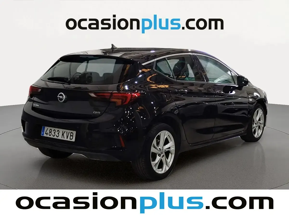 Usado Opel Astra S 136 CV (100 kW) 2019 Negro Utilitario