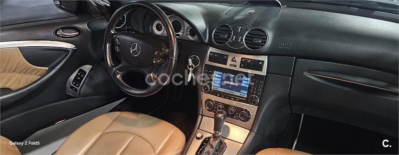 Usado Mercedes CLK200 Avantgarde 184 CV (135 kW) 2009 Negro Descapotable