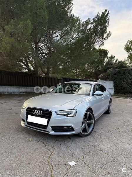 Usado Audi A5 Sportback 150 CV (110 kW) 2014 Gris / plata Utilitario