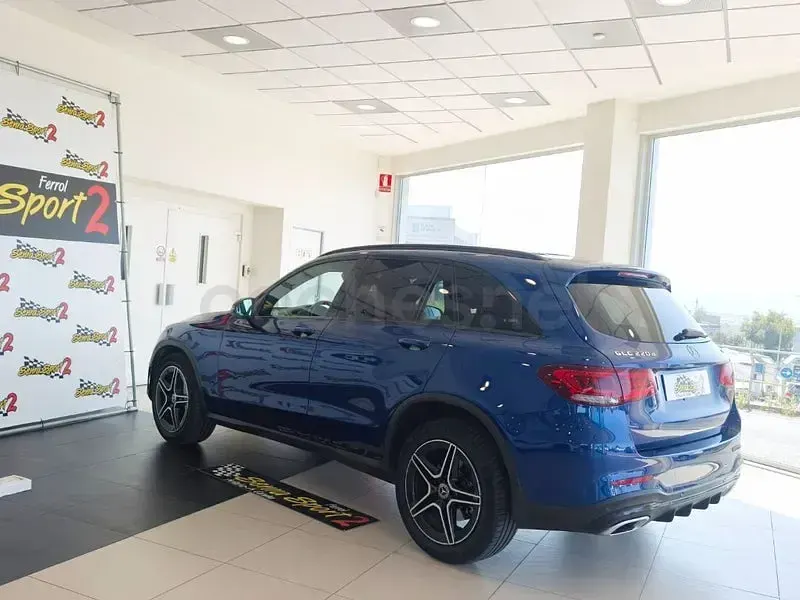 Usado Mercedes GLC220 194 CV (142 kW) 2020 Azul SUV