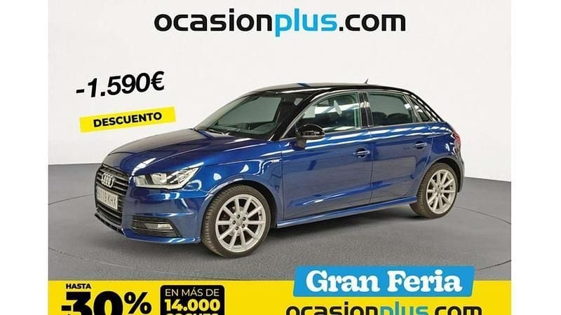 Azul Usado 2018 Audi A1 Sportback Utilitario | 15.446 € (Super precio) - Imagen 1/4