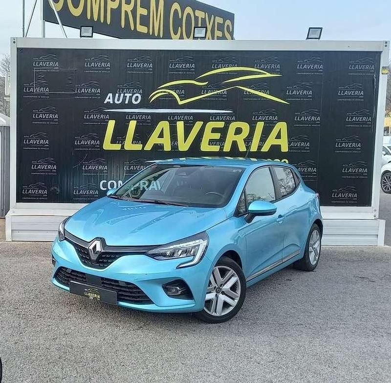 Usado Renault Clio V Intens 101 CV (74 kW) 2020 Azul Utilitario