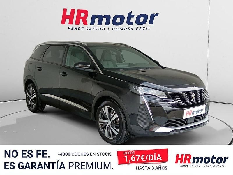 Usado Peugeot 5008 Active 131 CV (96 kW) 2022 Negro SUV