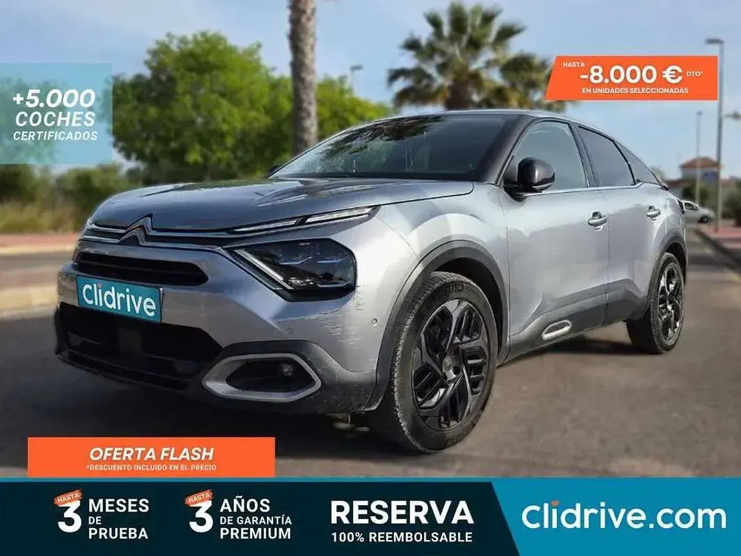 Usado Citroën C4 PureTech 131 CV (96 kW) 2021 Gris Utilitario