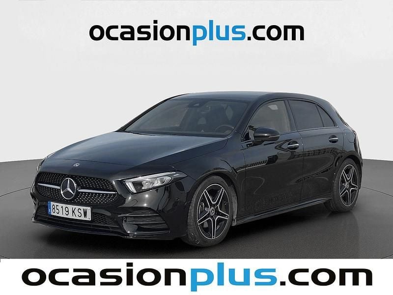 Usado Mercedes A200 AMG 163 CV (119 kW) 2019 Negro Utilitario