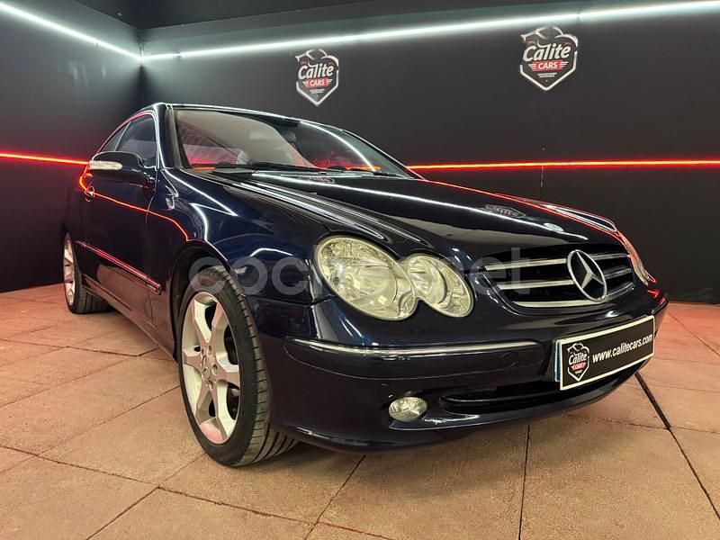 Azul Usado 2004 Mercedes CLK200 Avantgarde Coupe | 6400 € (Caro) - Imagen 1/4