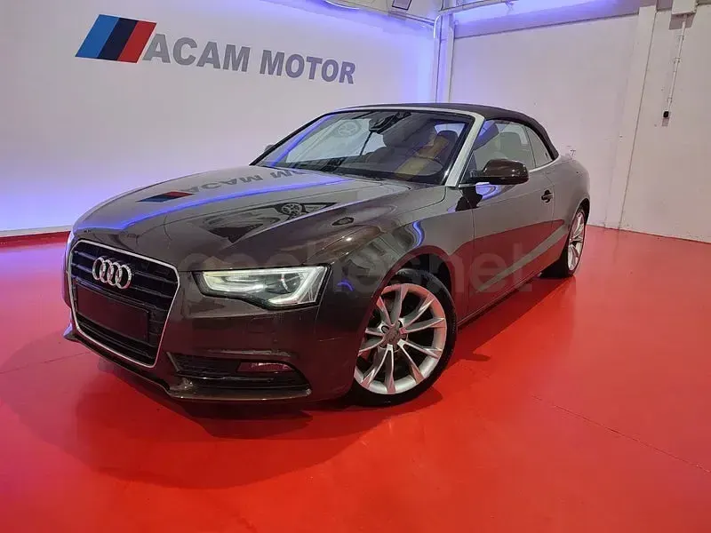Usado Audi A5 Cabriolet S-Line 170 CV (125 kW) 2014 Marrón Descapotable