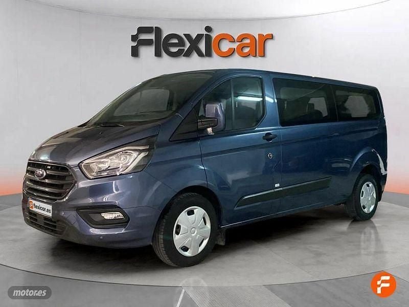 Usado Ford Transit 130 CV (95 kW) 2023 Azul Monovolumen