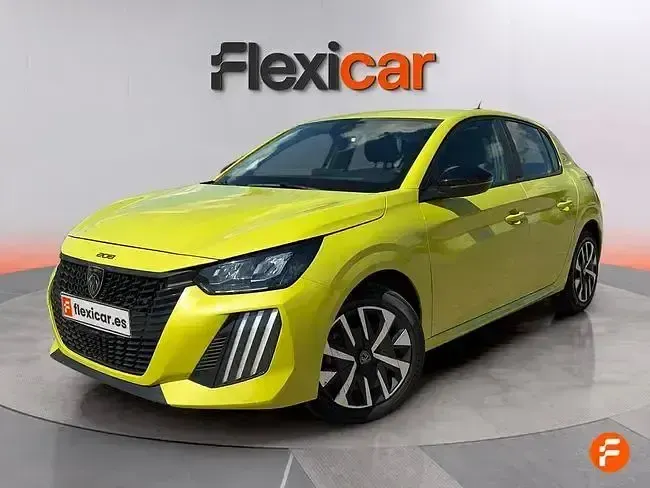 Usado Peugeot 208 Style 110 CV (80 kW) 2025 Amarillo Utilitario