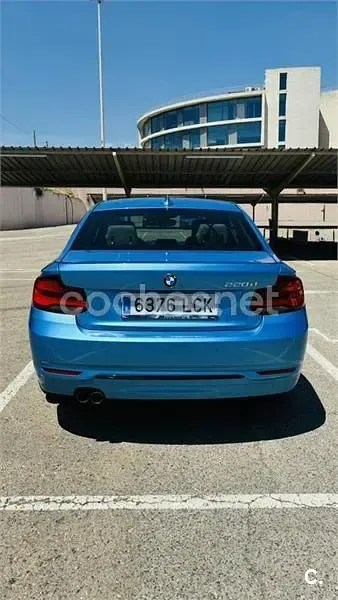 Usado BMW 220 Sport Line 190 CV (139 kW) 2019 Azul Coupe
