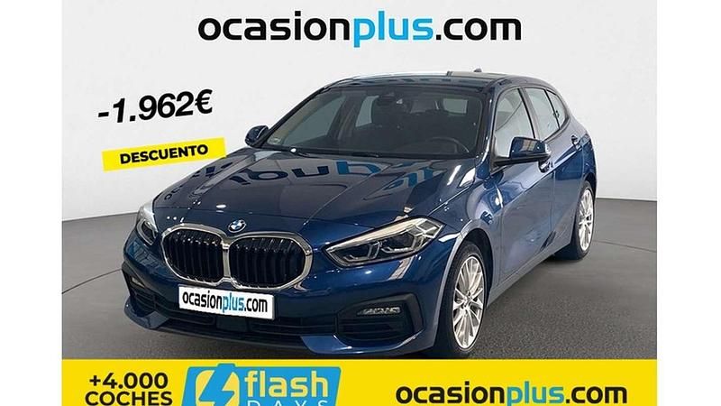 Azul Usado 2021 BMW 118 Utilitario | 16.079 € (Super precio) - Imagen 1/4