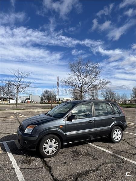 Usado Ford Fusion Futura 68 CV (50 kW) 2007 Gris / plata Utilitario