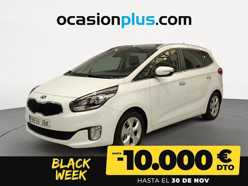Blanco Usado 2014 Kia Carens Monovolumen | 11.990 € (Buen precio) - Imagen 1/4