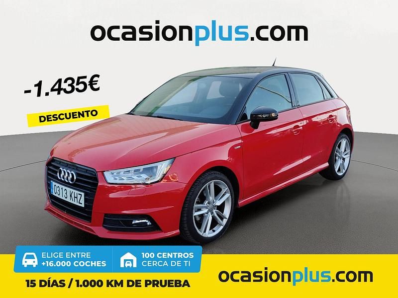 Rojo Usado 2018 Audi A1 S-Line | 15.790 € (Precio justo) - Imagen 1/4