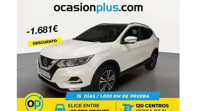 Usado Nissan Qashqai N-Connecta 116 CV (85 kW) 2019 Blanco SUV