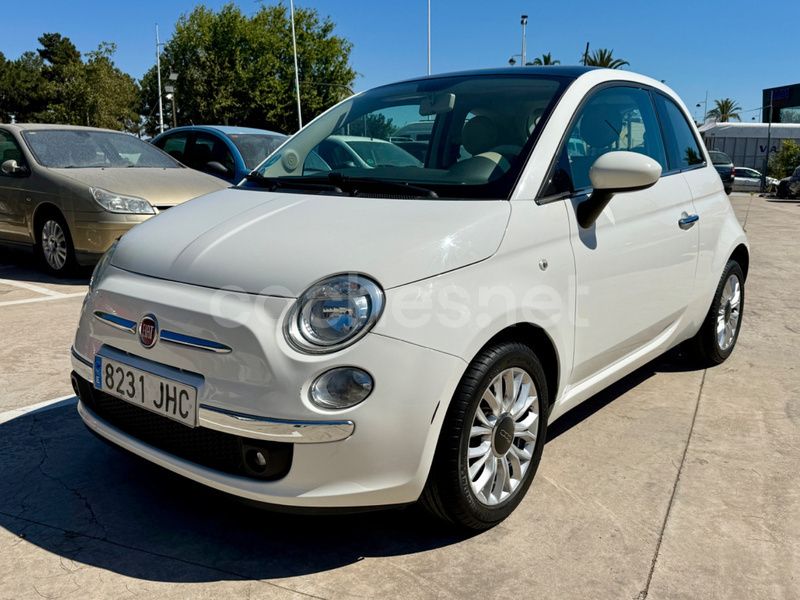 Blanco Usado 2015 Fiat 500 Lounge Berlina | 7990 € (Precio justo) - Imagen 1/4