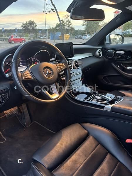Usado Mercedes C220 AMG line 170 CV (125 kW) 2016 Gris / plata Coupe
