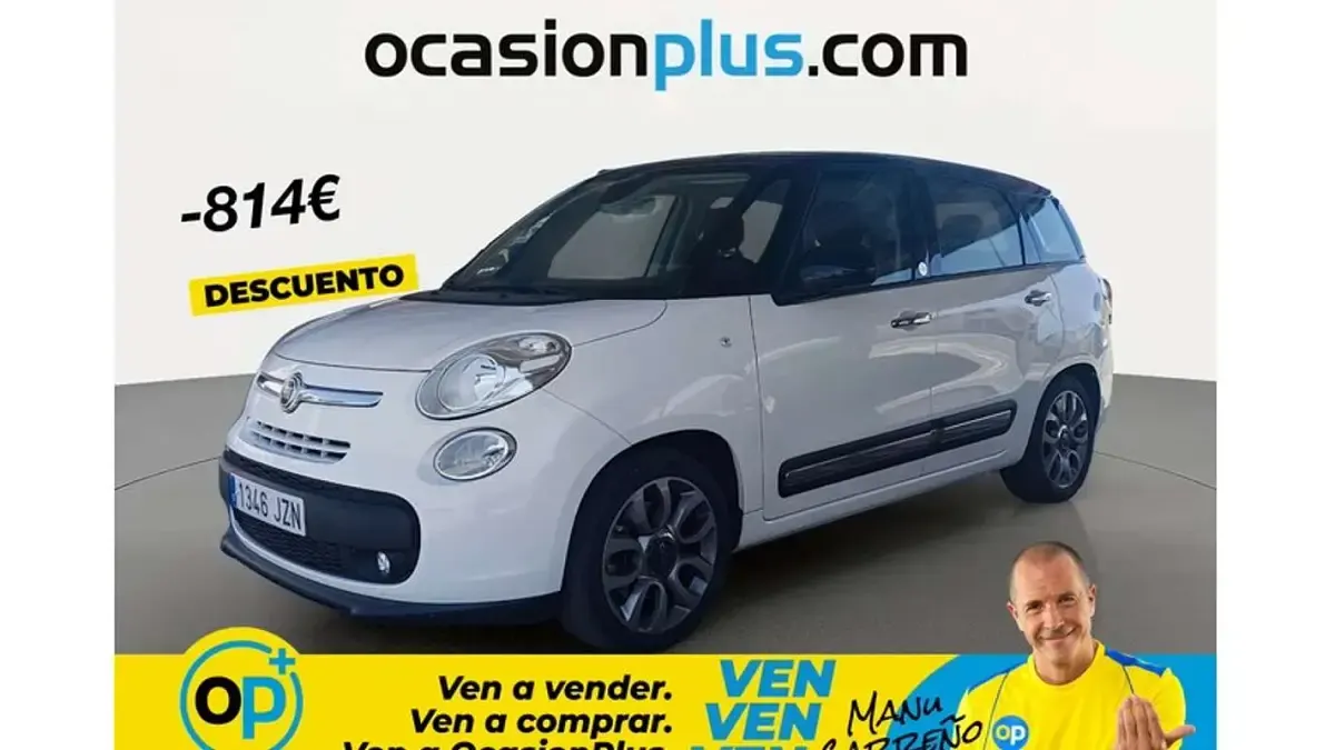 Usado Fiat 500L Living 120 CV (88 kW) 2017 Monovolumen