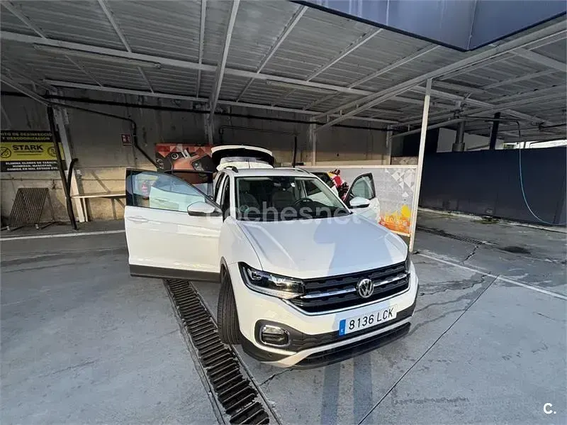 Usado VW T-Cross Sportline 115 CV (84 kW) 2019 Blanco SUV