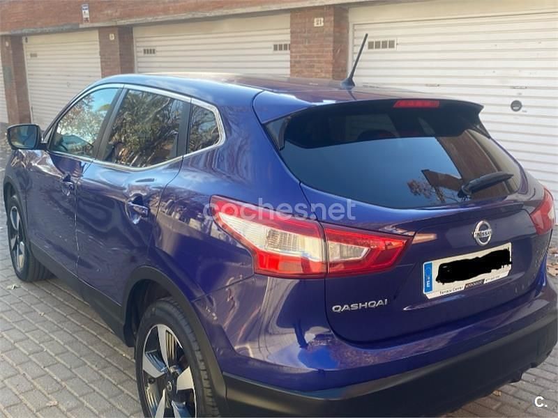 Usado Nissan Qashqai N-TEC 130 CV (95 kW) 2015 Azul SUV