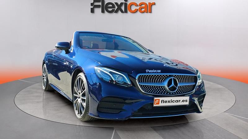 Usado Mercedes E400 333 CV (244 kW) 2018 Azul Descapotable