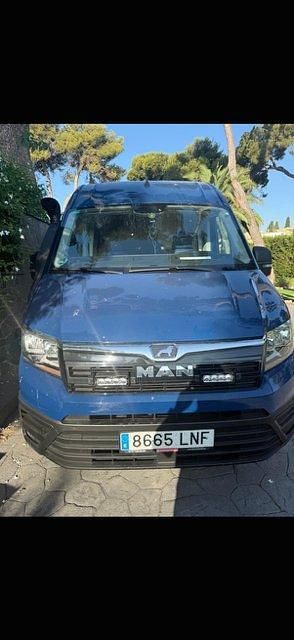 Usado MAN TGE 177 CV (130 kW) 2021 Azul Van