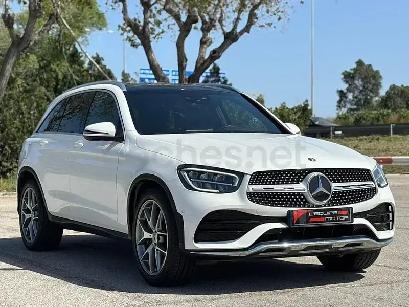 Usado Mercedes GLC220 194 CV (142 kW) 2020 Blanco SUV